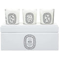Diptyque Votive Candle Trio Gift Set 70g Baies + 70g Figuier + 70g Roses