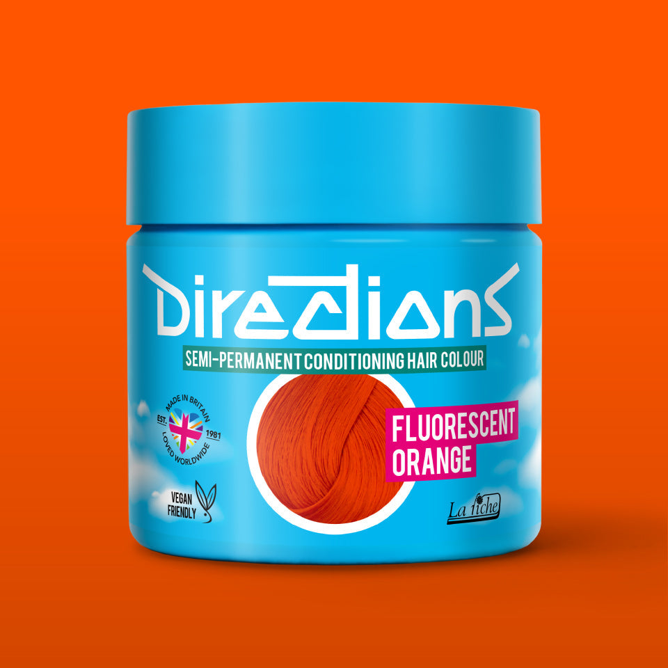 La Riche Directions Semi Permanent Hair Dye - Fluorescent Orange
