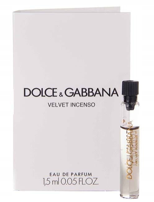 Dolce & Gabbana Velvet Incenso 1.5 ML 0.05 fl. oz. official perfume sample perfume tester