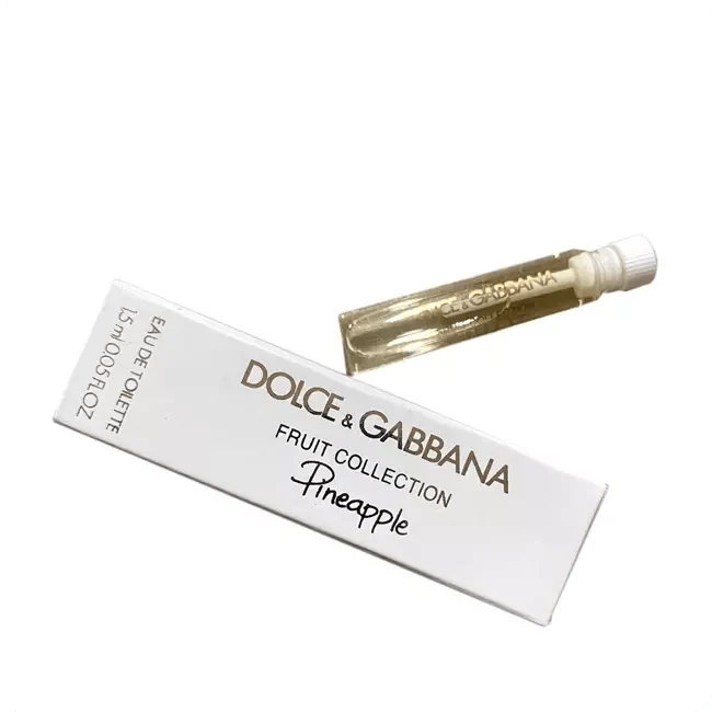 Dolce & Gabbana Fruit Collection Pineapple 1.5 ML 0.05 fl. oz. official perfume sample perfume tester