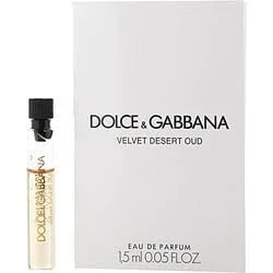 Dolce & Gabbana Velvet Desert Oud 1.5 ML 0.05 fl. oz. official fragrance sample perfume tester