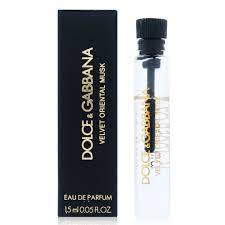 Dolce & Gabbana Velvet Oriental Musk 1.5 ML 0.05 fl. oz. official perfume sample perfume tester