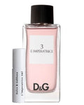 Dolce and Gabbana 3 l'imperatrice samples