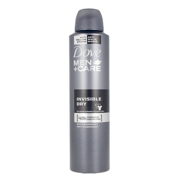 Dove For Men Invisible Dry Antiperspirant Spray 250ml