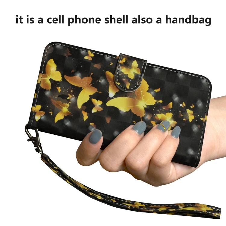 3D Painting Pattern Horizontal Flip TPU + PU Leather Case with Holder & Card Slots & Wallet, For iPhone 8 Plus, For iPhone XS / X