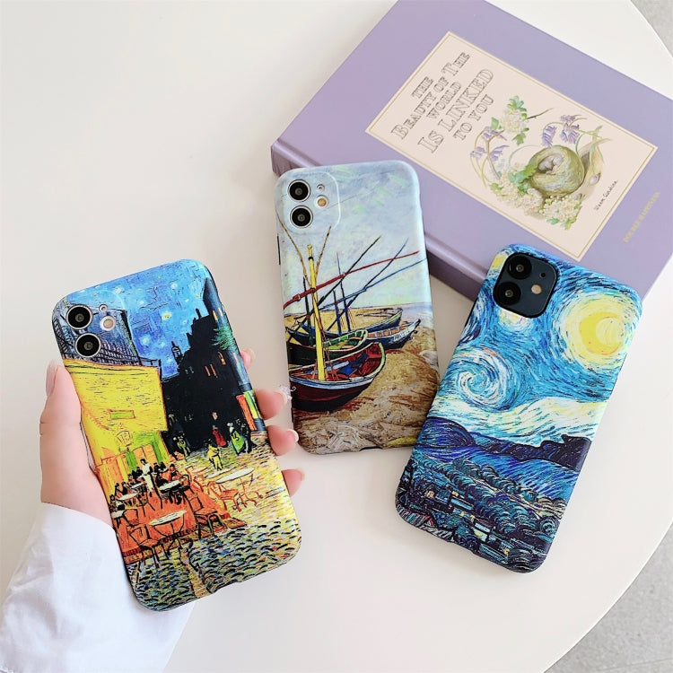 IMD Workmanship TPU Oil Painting Protective Case, For iPhone 11 Pro
