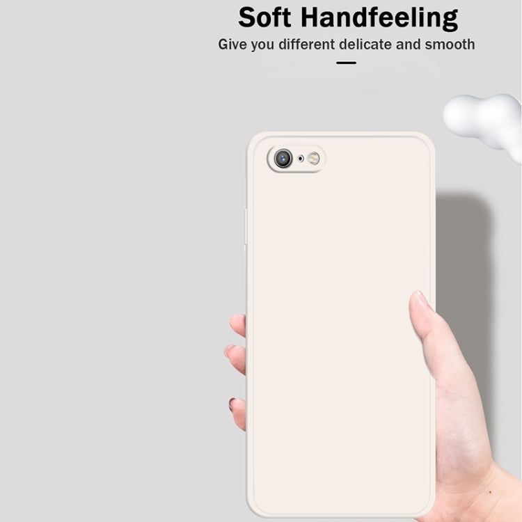 Solid Color synthetic Liquid Silicone Straight Edge Dropproof Full Coverage Protective Case, For iPhone 6s / 6, For iPhone 6s Plus / 6 Plus