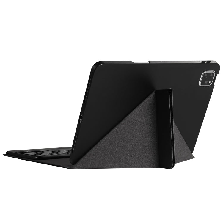 B011 Splittable Bluetooth Keyboard Leather Case with Triangle Holder & Pen Slot, For iPad 9.7 2018 & 2017 / Pro 9.7 / Air 2, For iPad 10.2 2020 & 2019 / Pro 10.5 inch / Air 3 10.5 inch                                                                    ...