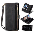 Retro Frosted Horizontal Flip Leather Case with Holder & Card Slot & Wallet & Zipper Pocket & Lanyard, For iPhone 13 Pro Max, For iPhone 13 Pro, For iPhone 13, For iPhone 13 mini, For iPhone 12 Pro Max, For iPhone 12 Pro