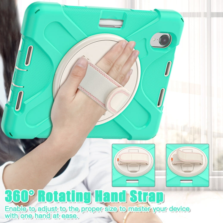 iPad mini 6 / mini 2024 Silicone Hybrid Protective Case with Grip & Shoulder Strap