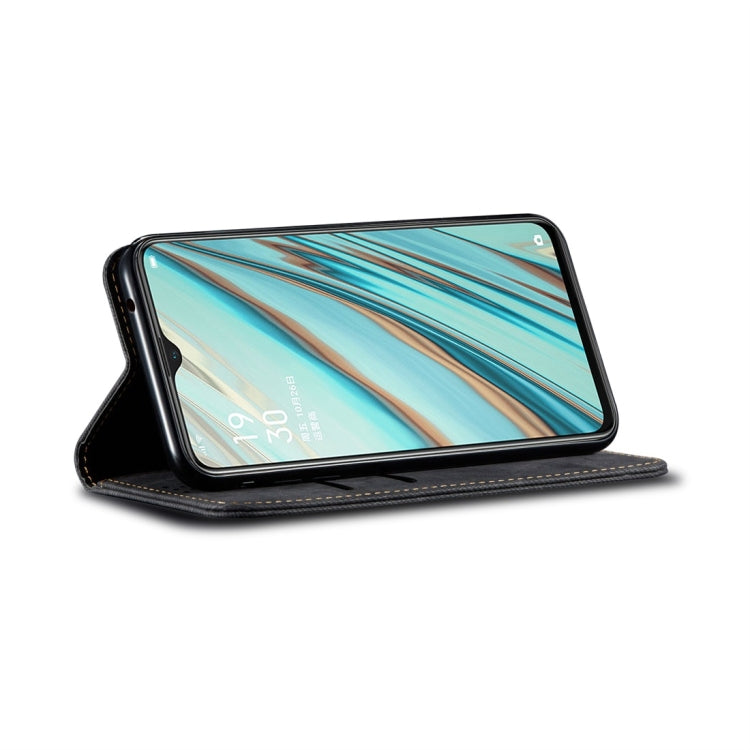 Denim Texture Casual Style Horizontal Flip Leather Case with Holder & Card Slots & Wallet, For OPPO A9 / F11, For OPPO Reno 2, For Huawei Mate 30, For Huawei P30 Pro, For Huawei P30, For Huawei P Smart Z / Y9 Prime