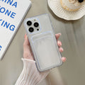 Transparent Card Slot Shockproof TPU Protective Case, For iPhone 13 mini, For iPhone 13 Pro, For iPhone 13 Pro Max