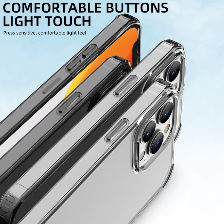 iPAKY Transparent Shockproof TPU + PC Protective Case, For iPhone 13, For iPhone 13 Pro, For iPhone 13 Pro Max