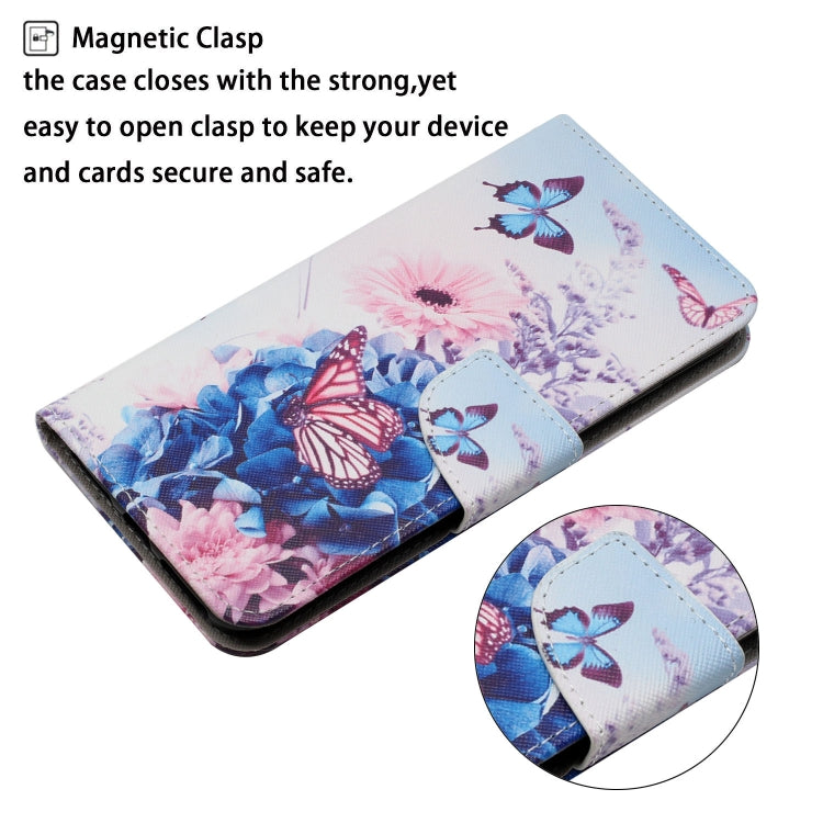 Painted Pattern Horizontal Flip Leather Case with Holder & Card Slot & Wallet, For iPhone 13 Pro Max