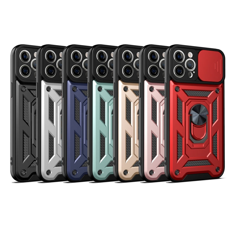 Sliding Camera Cover Design Precise Hole TPU+PC Protective Case, For iPhone 13, For iPhone 13 Pro, For iPhone 13 Pro Max