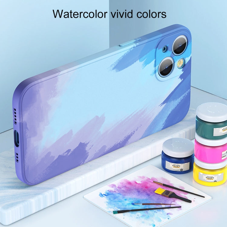 Watercolor TPU Shockproof Phone Case, For iPhone 13 Pro