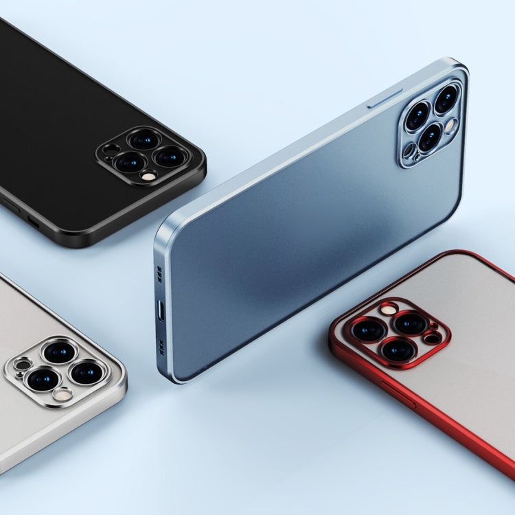 Electroplated Frosted Phone Case, For iPhone 13 Pro Max
