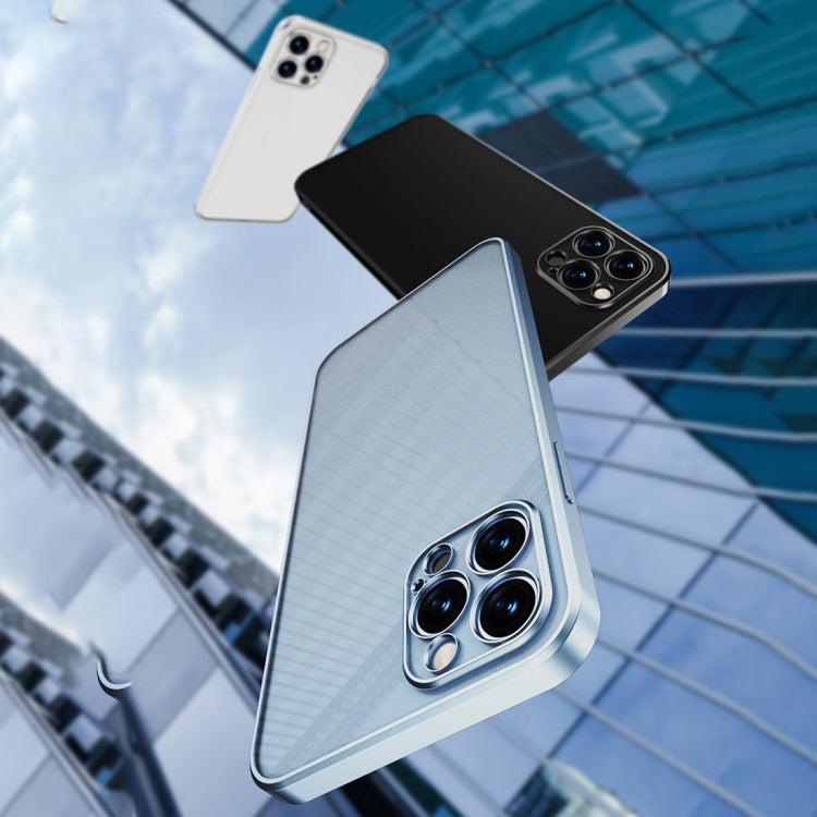 Electroplated Frosted Phone Case, For iPhone 13 Pro Max