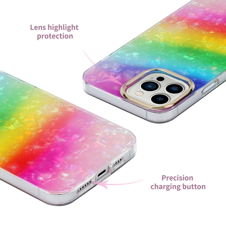 Electroplating Shell Texture Phone Case, For iPhone 13, For iPhone 13 Pro, For iPhone 13 Pro Max