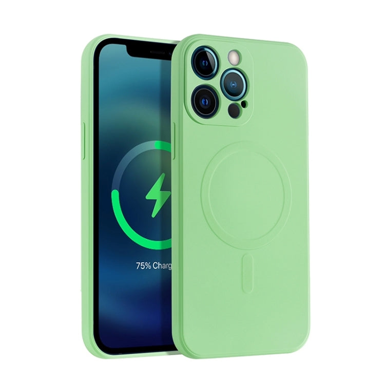 Liquid Silicone Full Coverage Magsafe Phone Case, For iPhone 12 Pro Max, For iPhone 11, For iPhone 11 Pro