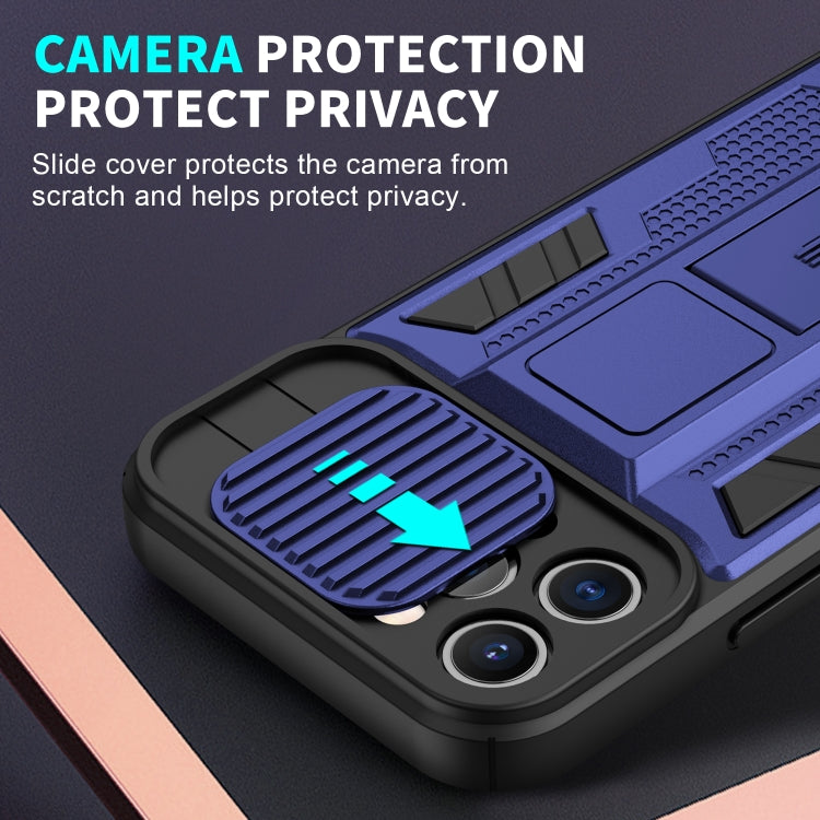 Sliding Camera Cover Design Phone Case, For iPhone 13 Pro Max