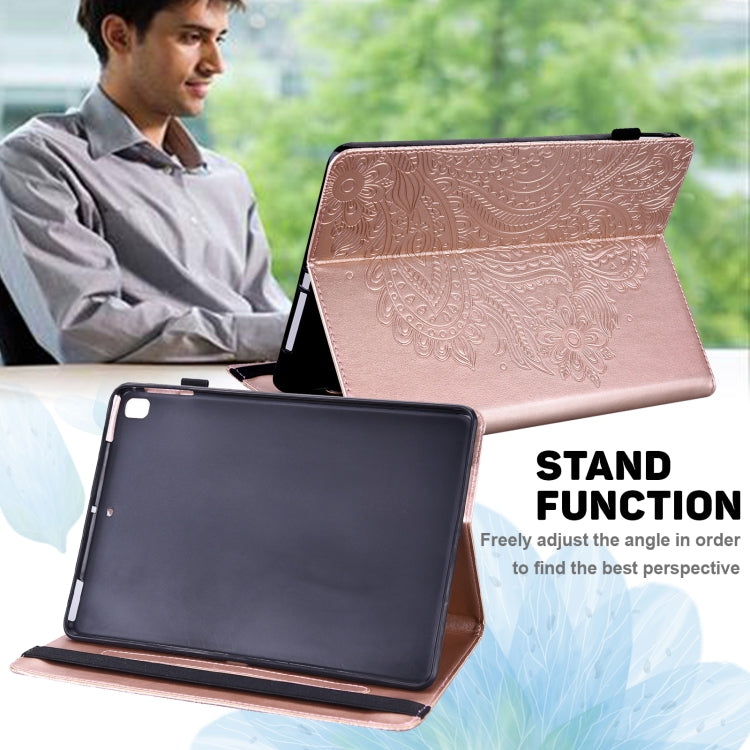 Peacock Embossed Pattern TPU + PU Leather Tablet Case, For Huawei MatePad 10.4, For Huawei MatePad T8 8.0 2020, For Huawei MediaPad T3 10, For Huawei MediaPad T5 10