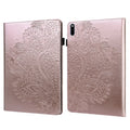 Peacock Embossed Pattern TPU + PU Leather Tablet Case, For Huawei MatePad 10.4, For Huawei MatePad T8 8.0 2020, For Huawei MediaPad T3 10, For Huawei MediaPad T5 10
