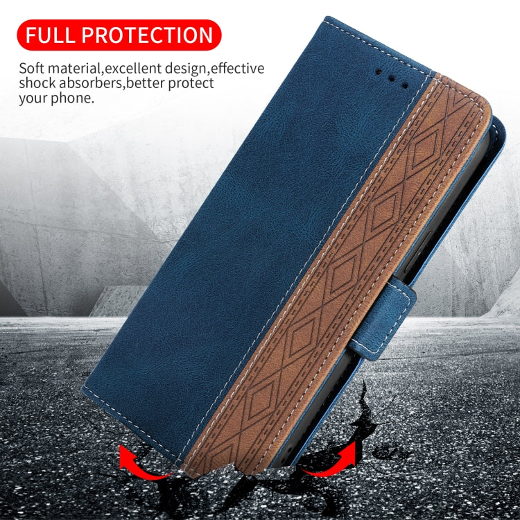 Stitching Magnetic RFID Leather Case, For iPhone 13 mini, For iPhone 13, For iPhone 13 Pro, For iPhone 13 Pro Max, For iPhone 12 mini, For iPhone 12 / 12 Pro