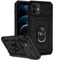 Sliding Camshield Holder Phone Case, For iPhone 12 mini, For iPhone SE 2022 / SE 2020 / 8 / 7 / 6, For iPhone 8 Plus / 7 Plus / 6 Plus
