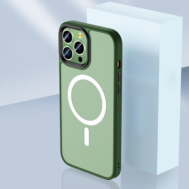 Skin Feel TPU + Frosted PC MagSafe Phone Case, For iPhone 12 Pro Max, For iPhone 12 Pro, For iPhone 12