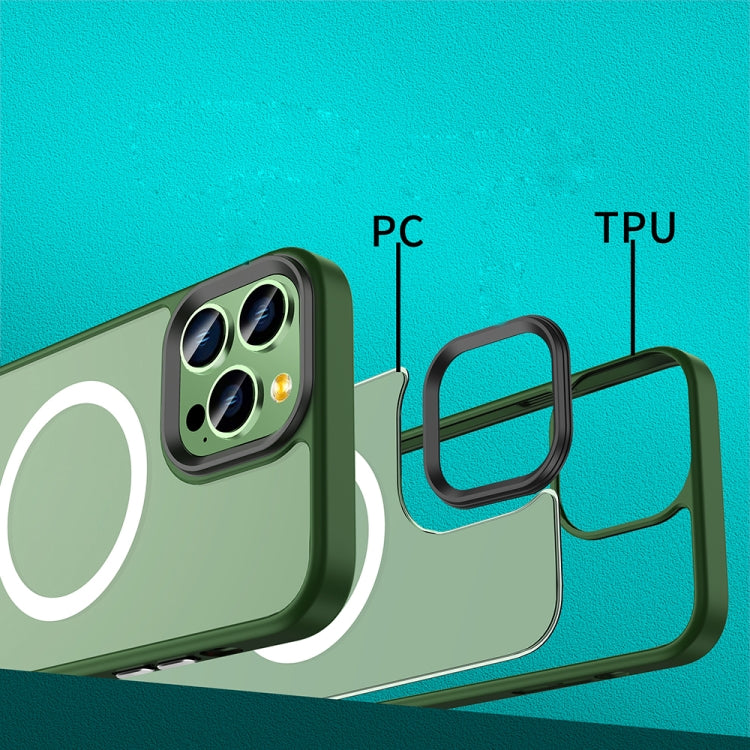 Skin Feel TPU + Frosted PC MagSafe Phone Case, For iPhone 12 Pro Max, For iPhone 12 Pro, For iPhone 12
