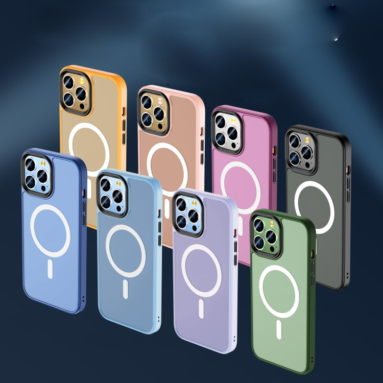 Skin Feel TPU + Frosted PC MagSafe Phone Case, For iPhone 12 Pro Max, For iPhone 12 Pro, For iPhone 12