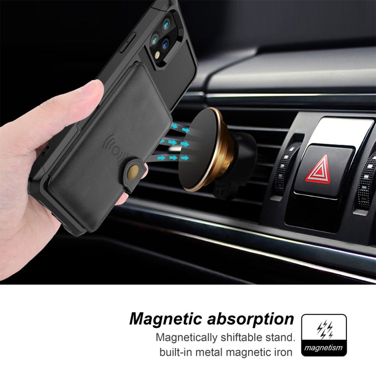 Magnetic Wallet Card Bag Leather Case, For iPhone 11 Pro, For iPhone 11 Pro Max, For iPhone X / XS, For iPhone XR