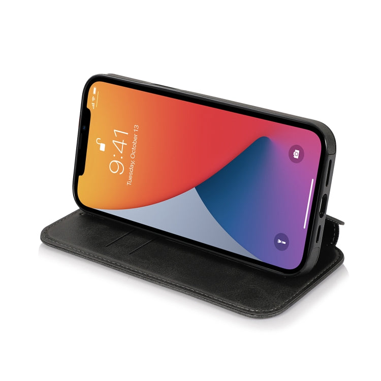 Knight Magnetic Suction Leather Phone Case, For iPhone 13 mini, For iPhone 13, For iPhone 13 Pro, For iPhone 13 Pro Max