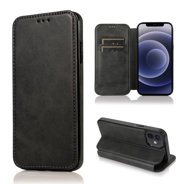 Knight Magnetic Suction Leather Phone Case, For iPhone 12 mini, For iPhone 12 / 12 Pro, For iPhone 12 Pro Max, For iPhone 11