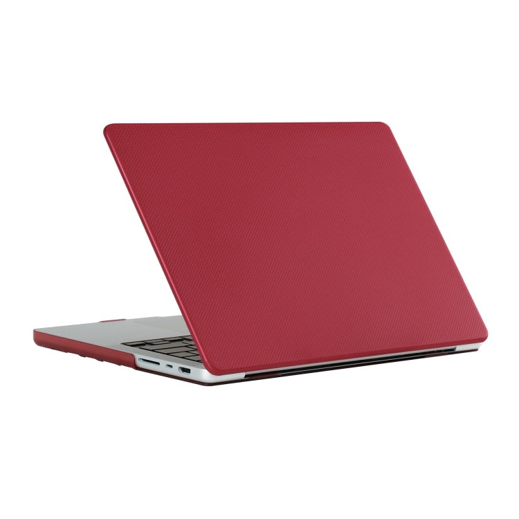 Dot Texture Double Sided Tanned Laptop Case, For MacBook Pro 13.3 inch A1706/A1708, For MacBook Pro 14.2 inch A2442 2021, For MacBook Pro 16.2 inch A2485 2021, For MacBook Air 13.3 inch A1932/A2179/A2337