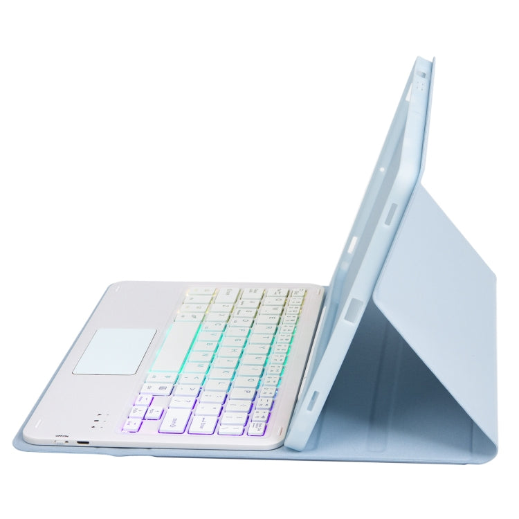 iPad Bluetooth Keyboard Leather Case with Trackpad & Pen Slot
