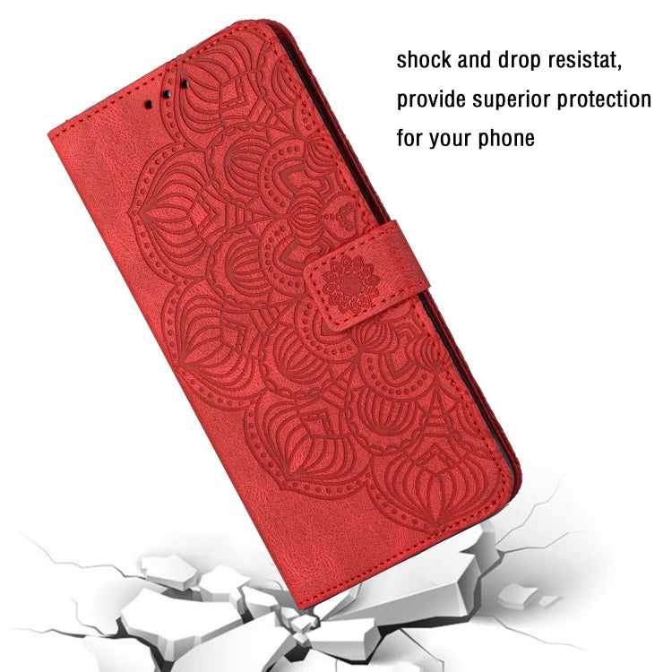Mandala Embossed Flip Leather Phone Case, For iPhone 11 Pro, For iPhone 11 Pro Max, For iPhone X / XS, For iPhone XR