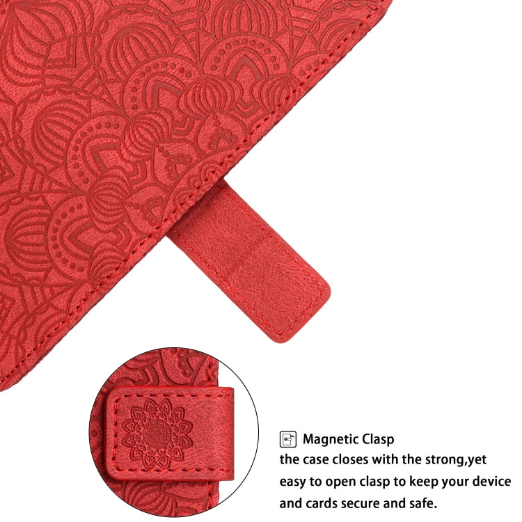 Mandala Embossed Flip Leather Phone Case, For iPhone 11 Pro, For iPhone 11 Pro Max, For iPhone X / XS, For iPhone XR