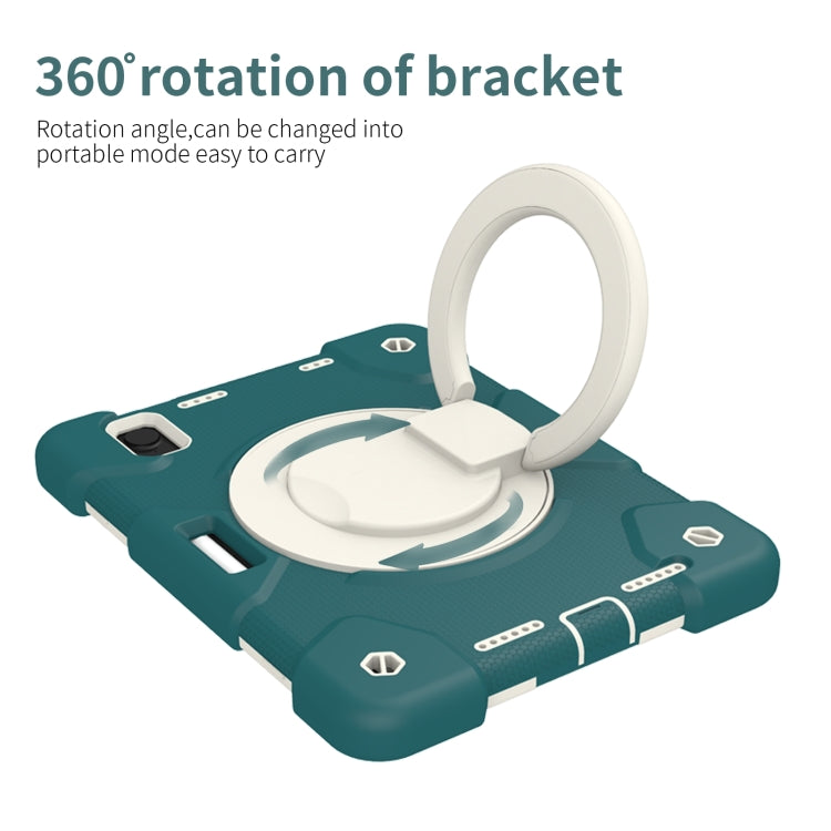 Silicone + PC Full Body Protection Tablet Case With Holder & Strap, For iPad mini 2021, For iPad mini 4 2015/mini 2019, For Samsung Galaxy Tab A 8.0 2019
