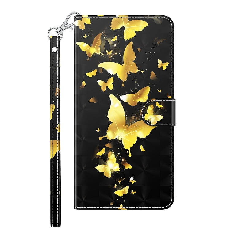 3D Painting Pattern Flip Leather Phone Case, For iPhone 14, For iPhone 14 Plus