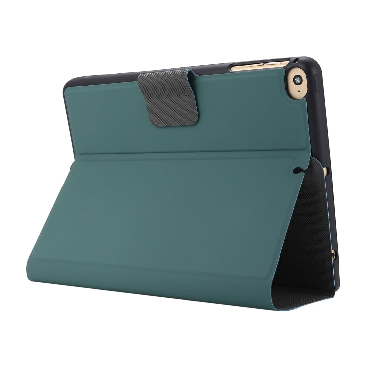 For iPad mini 5 / 4 / 3 / 2 / 1 Electric Pressed Texture Horizontal Flip Leather Case with Holder & Pen Slot