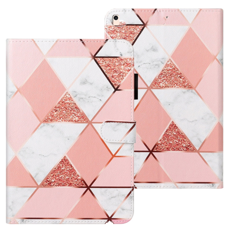 Cross Texture Painted Horizontal  Leather Case with Sleep / Wake-up Function & Card Slot & Holder & Wallet, For iPad 10.2, For iPad Air, For iPad Air 2, For iPad 9.7 inch (2017), For iPad 9.7 (2018), For iPad Pro 9.7
