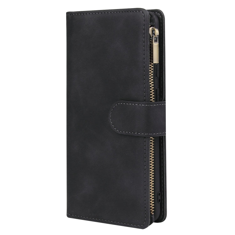 Multifunctional Retro Frosted Horizontal Flip Leather Case with Card Slot & Holder & Zipper Wallet & Photo Frame & Lanyard, For Samsung Galaxy A21s, For Samsung Galaxy Note20 Ultra, For Samsung Galaxy Note20