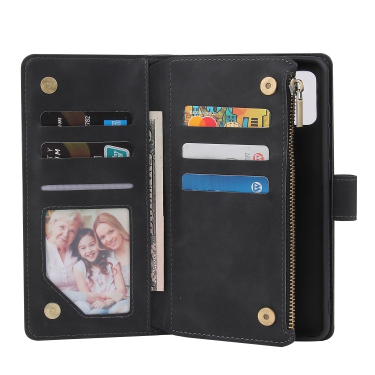 Multifunctional Retro Frosted Horizontal Flip Leather Case with Card Slot & Holder & Zipper Wallet & Photo Frame & Lanyard, For Samsung Galaxy A21s, For Samsung Galaxy Note20 Ultra, For Samsung Galaxy Note20
