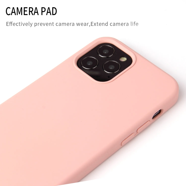 Solid Color Liquid Silicone Shockproof Protective Case, For iPhone 12 mini