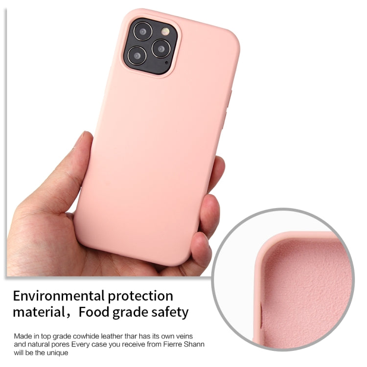 Solid Color Liquid Silicone Shockproof Protective Case, For iPhone 12 mini