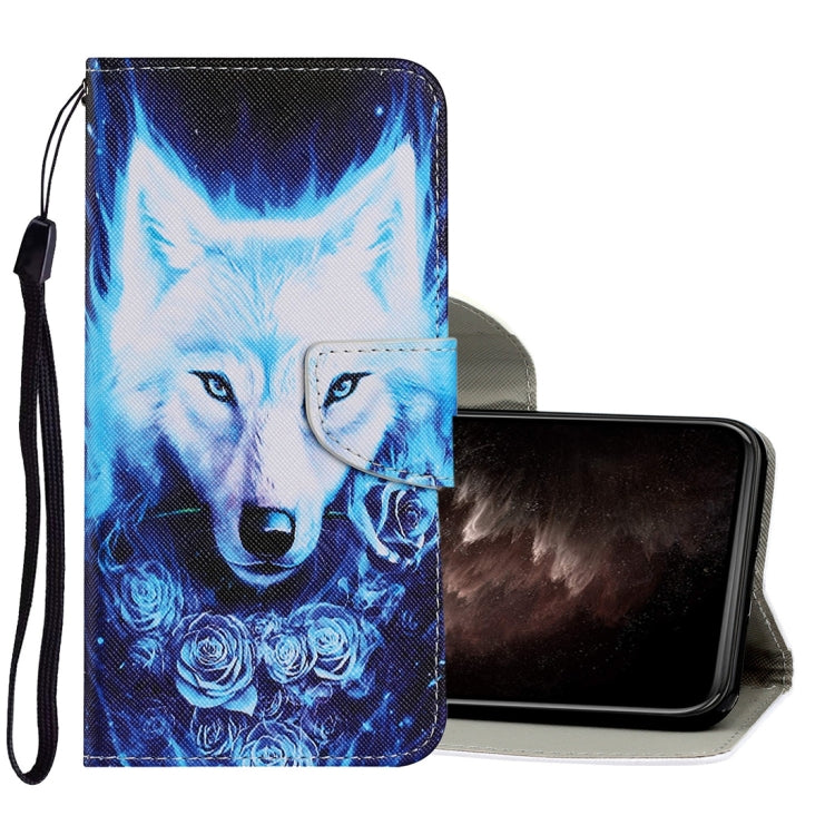 Coloured Drawing Pattern Horizontal Flip PU Leather Case with Holder & Card Slots & Wallet & Lanyard, For iPhone 11 Pro Max