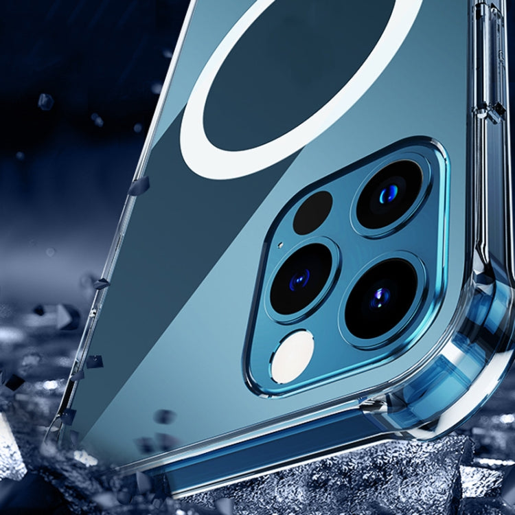 Clear Four-corner Airbag Shockproof Case with MagSafe, For iPhone 12 mini