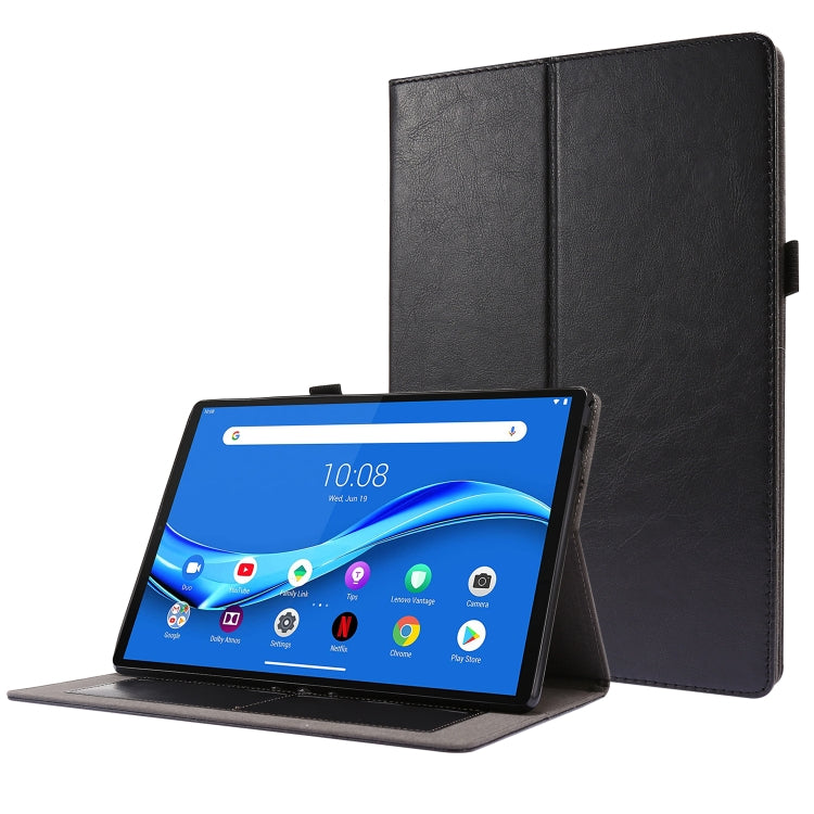 Crazy Horse Texture Horizontal Flip Leather Case with 2-folding Holder & Card Slot, For Lenovo Tab M10, For iPad 10.2 / iPad Pro 10.5, For iPad Pro 12.9 inch (2020), For iPad Pro 11 inch /iPad Air 2022 / 2020 10.9